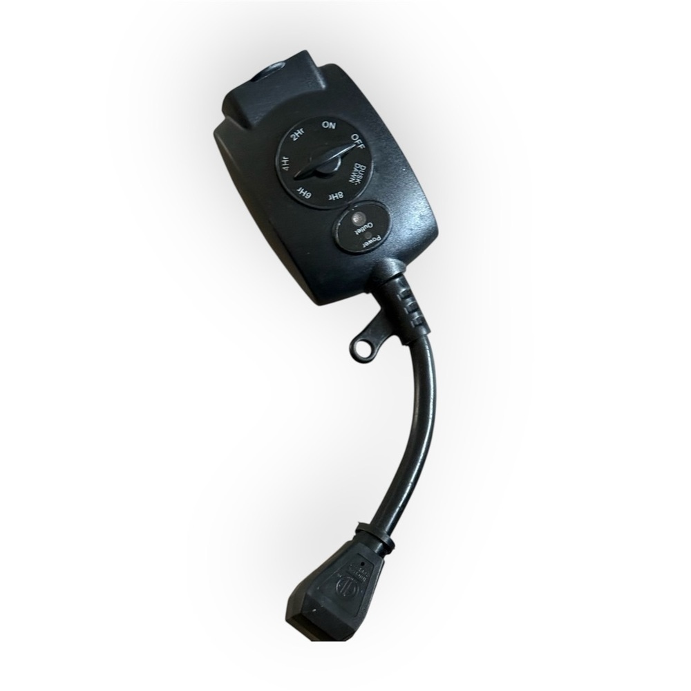 Black Power Adapter with Switch